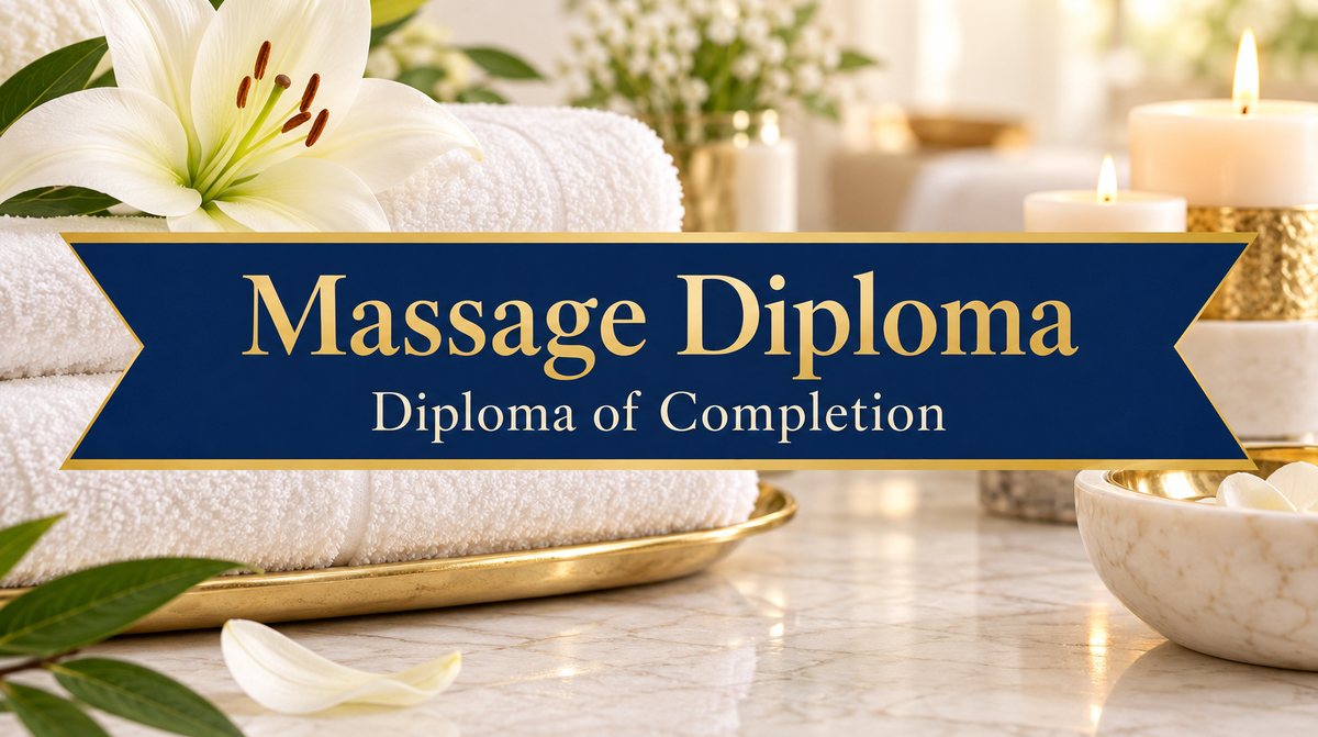 Massage Diploma, diploma of completion